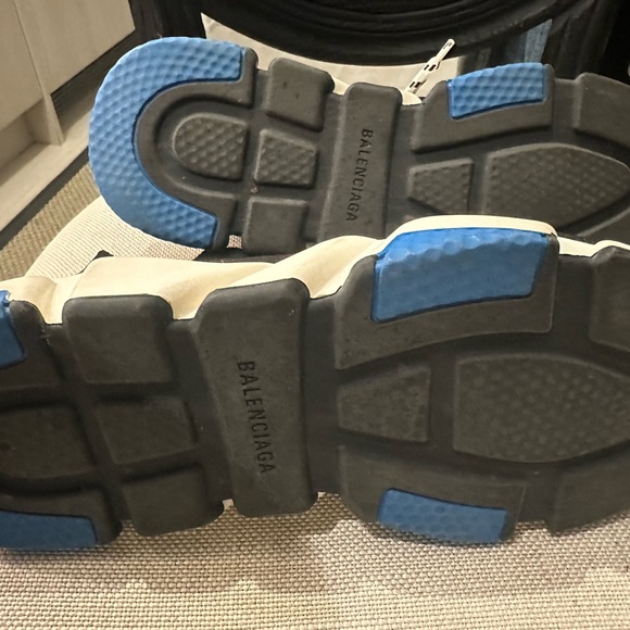 BALENCIAGA 30mm Speed Knit Lace-Up Sneakers - Men. US Sz 10 Black - Picture 6 of 10